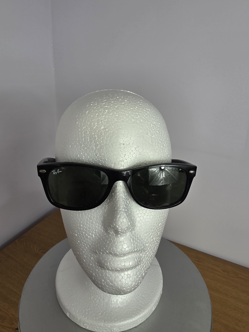 Ray-Ban Rectangle Sunglasses Black Full Rim Frames